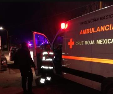 Motociclista termina en el hospital tras sufrir fuerte choque en Hermosillo