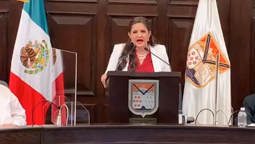 Célida López emite enérgico mensaje contra los delincuentes