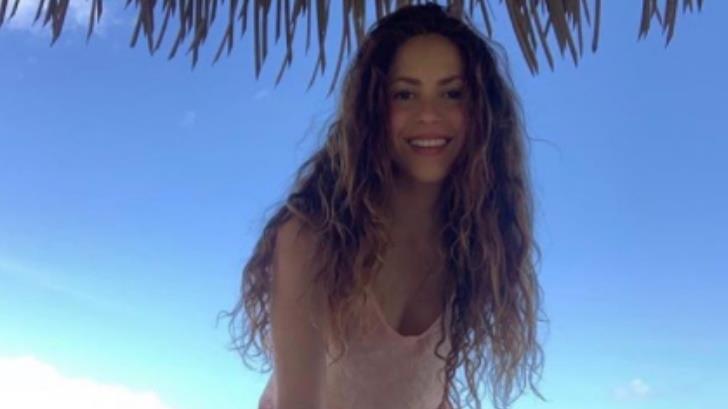 A sus 43 años, Shakira enloquece a fans con bikini y al natural