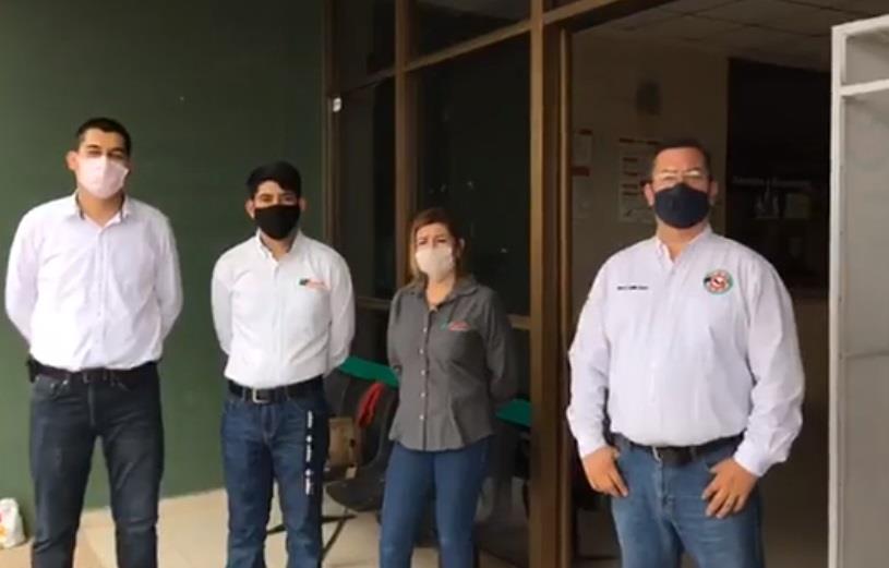 VIDEO | Estudiantes de la UTH crean túnel sanitizante