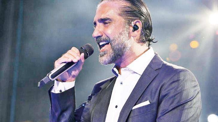 Alejandro Fernández por primera vez canta en miles de hogares