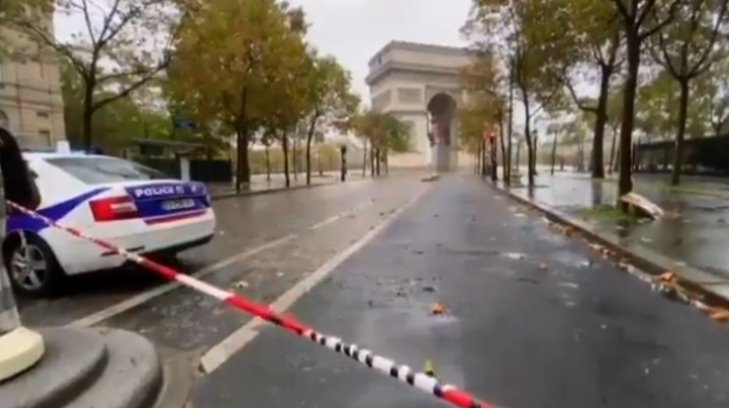 Alertan por amenaza de bomba en El Arco de Triunfo