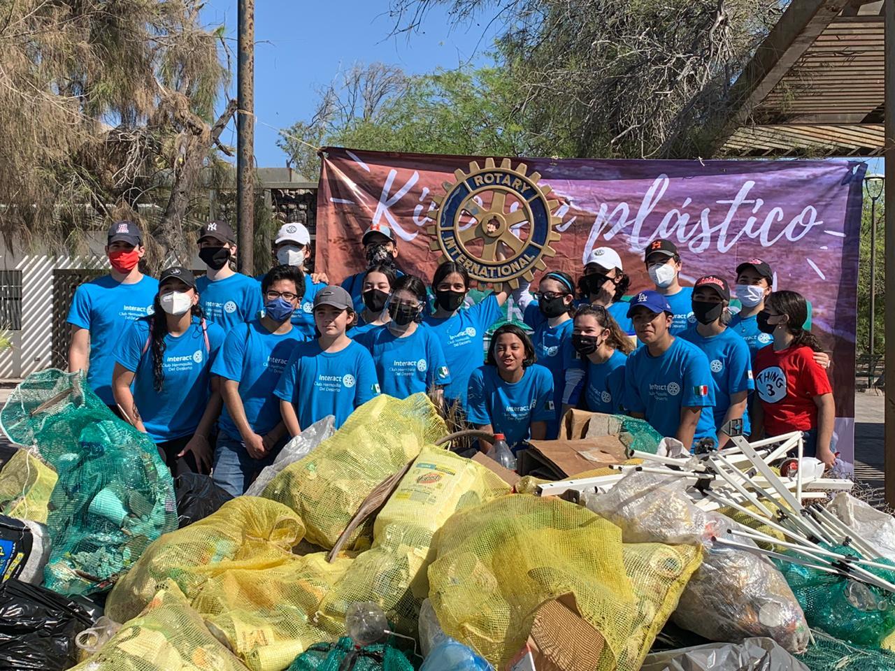 Se unen para juntar más de una tonelada de basura en playas de Hermosillo