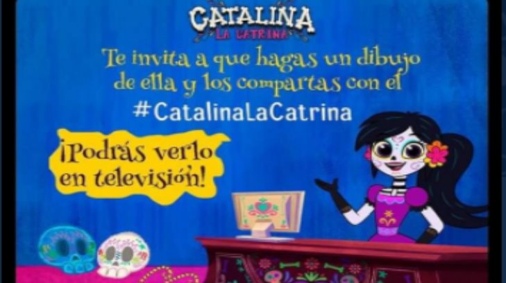 Televisora nacional lanza concurso para dibujar catrinas y se sale de control