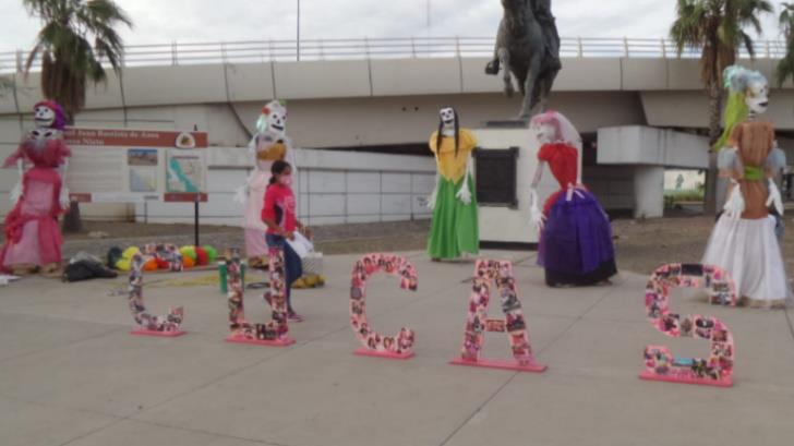 Grupo Cucas homenajea a voluntarias fallecidas con catrinas