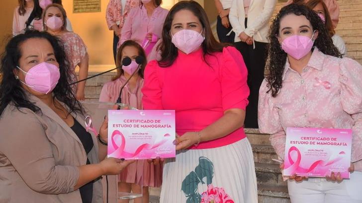 Célida López llama a detectar a tiempo cáncer de mama para salvar vidas 