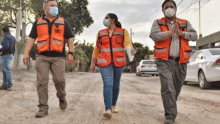 Célida López inicia trabajos de pavimentación en Los Olivos