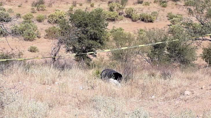 Encuentran cadáver violentado y entambado al norte de Nogales