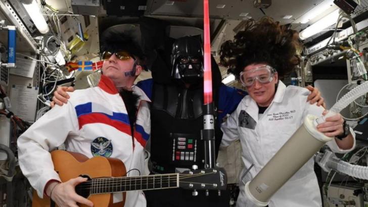 Así se celebra Halloween desde la Estación Espacial Internacional