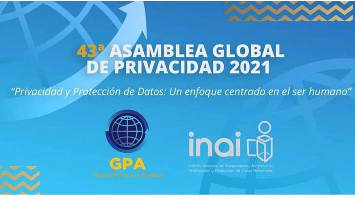 México será sede de la 43°Asamblea Global de Privacidad: Inai