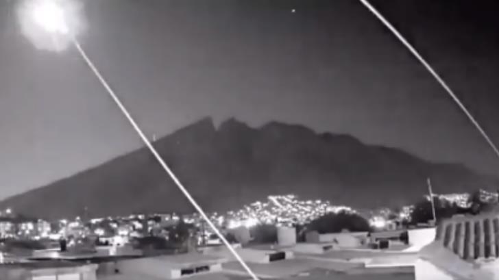 VIDEO | Reportan la caída de un objeto luminoso en Monterrey