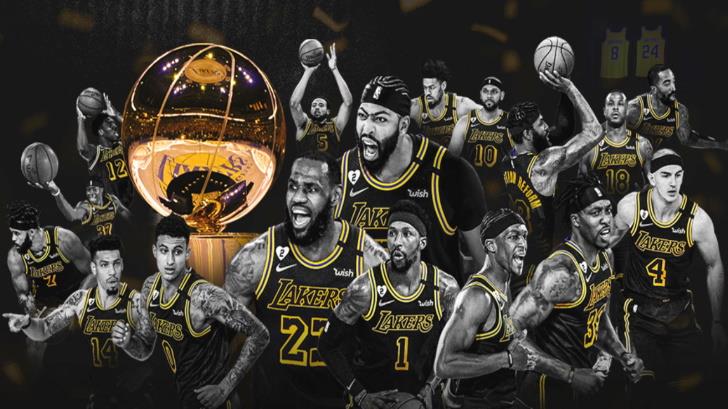 Lakers cumple promesa a Kobe Bryant, ser campeones de la NBA