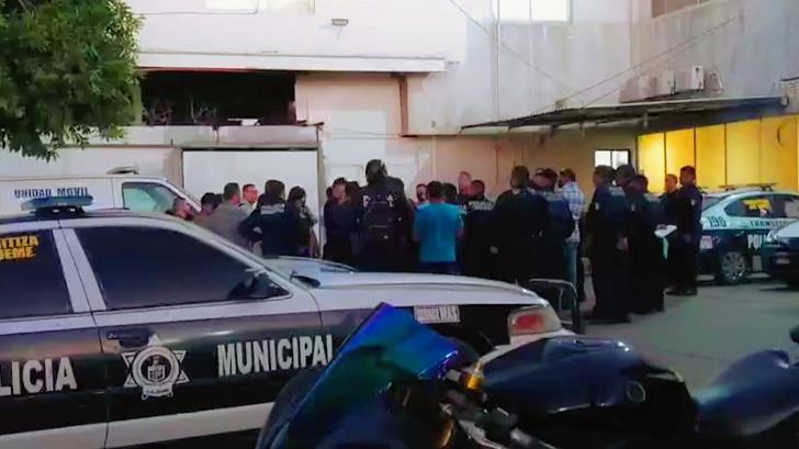 Policías de Cajeme sostienen reunión con el secretario de Seguridad Pública