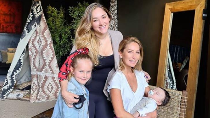 Sherlyn y Geraldine Bazán enternecen las redes con sus hijos