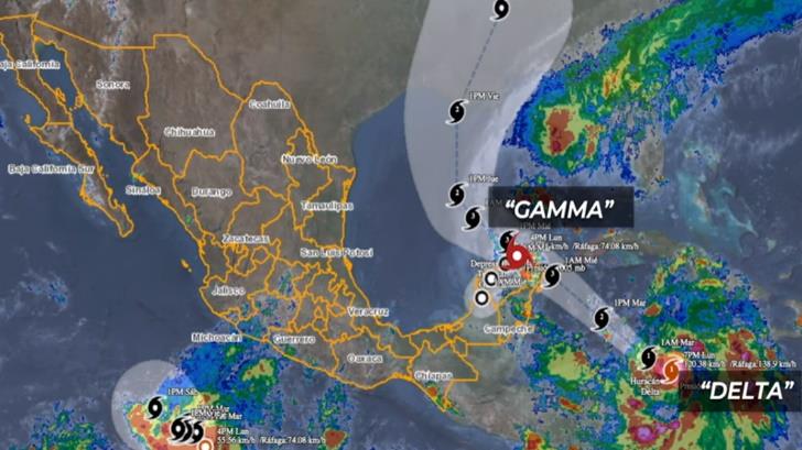 VIDEO | Tormenta tropical ‘Delta’ se convierte en huracán categoría 1