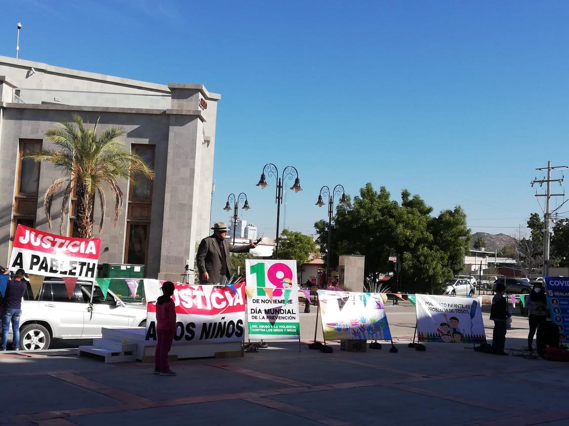 Exigen justicia para los niños en conmemoración al Día Mundial contra el Abuso Infantil