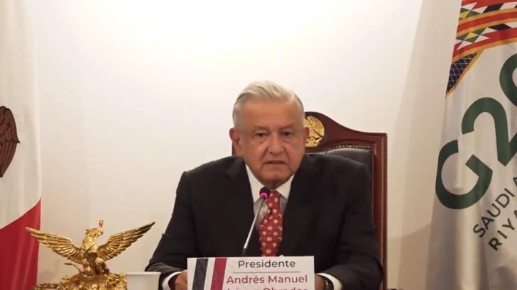 VIDEO | Estos fueron los cinco puntos de los que habló López Obrador en el G20