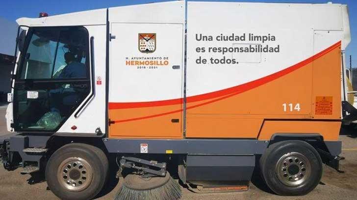 ¿Cuánto gastó el Ayuntamiento de Hermosillo en la compra de tres barredoras?