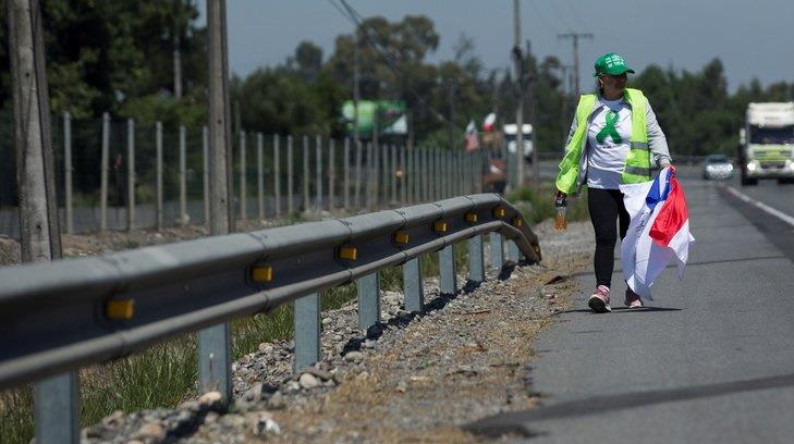 Mujer en Chile caminará 250 km para concientizar sobre el abuso infantil