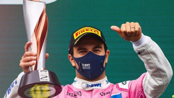 ‘Checo’ Pérez sube al podio en el GP de Turquía