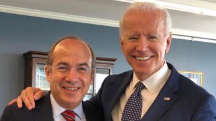 Calderón felicita a Biden por ganar elecciones de EU