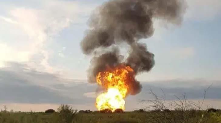 Explota gasoducto en Nuevo León