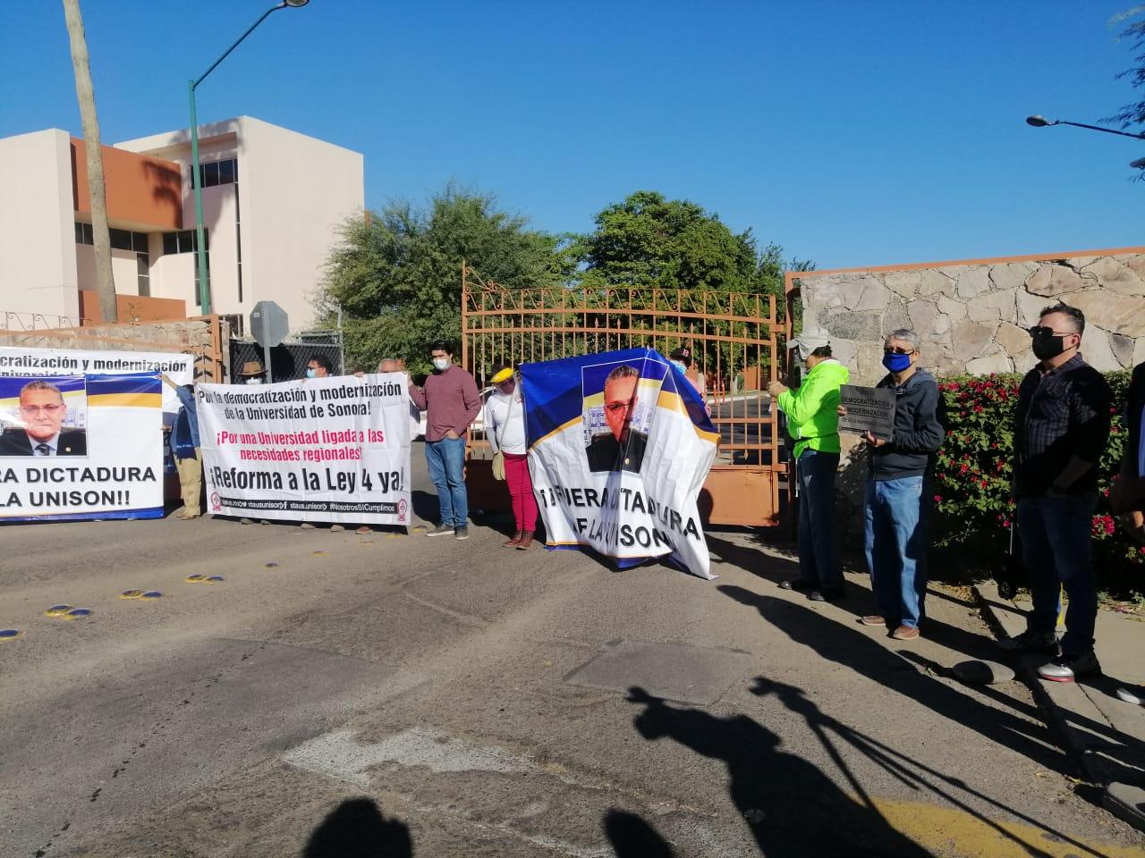 Se manifiesta comunidad académica de la Unison por Ley Orgánica