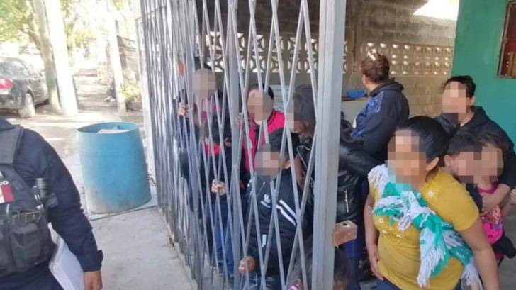 Rescatan a 11 migrantes centroamericanos abandonados en Reynosa; 6 eran menores de edad