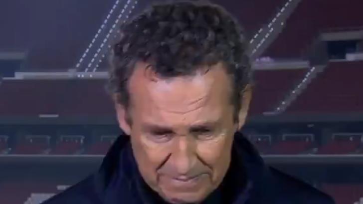 VIDEO | Valdano se ‘quiebra’ y llora durante transmisión al recordar al ‘pibe de oro’