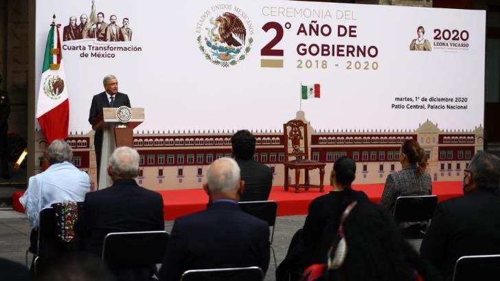 VIDEO | López Obrador destaca obras durante su gestión u la cancelación del NAICM