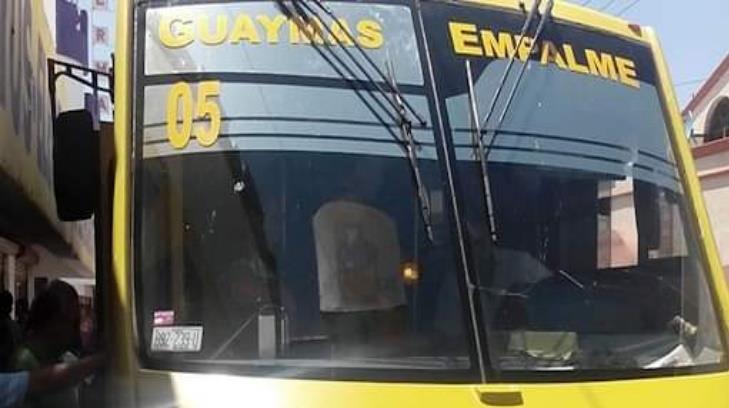 Para verificar que todos usen cubrebocas, iniciarán operativos en transporte público de Guaymas y Empalme
