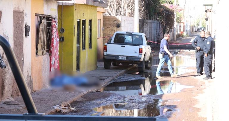 A balazos acaban con la vida de hombre en situación de calle en pleno centro de Obregón
