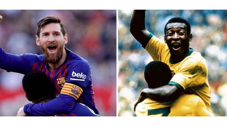 Así fue la emotiva felicitación que Pelé envió a Messi