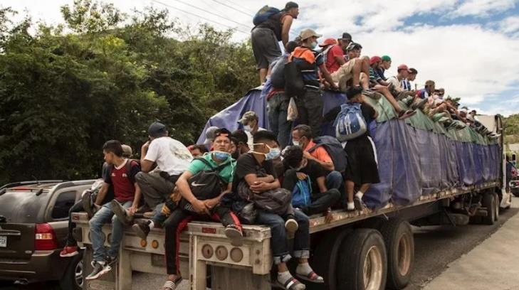 Pide México a Honduras atender causas de caravanas migrantes