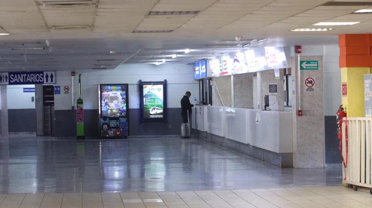 La soledad invade la Central de Autobuses de Hermosillo; disminuyen los viajeros