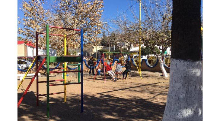 Club de Leones remodela parque en Nogales