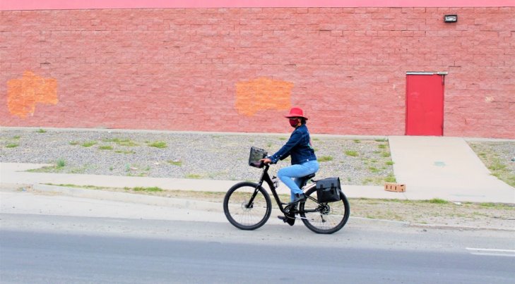 Usemos la bicicleta en lugar de los camiones para reducir contagios