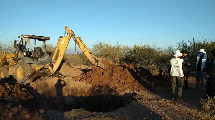 Encuentran restos en fosa clandestina de Sinaloa; investigan si son de familia desaparecida