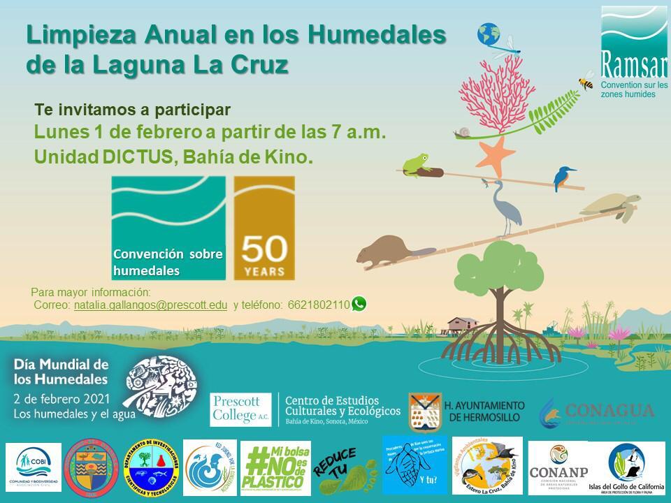 Festejarán el día Mundial de los Humedales limpiando la Laguna de la Cruz