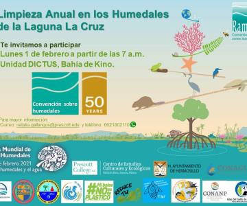 Festejarán el día Mundial de los Humedales limpiando la Laguna de la Cruz