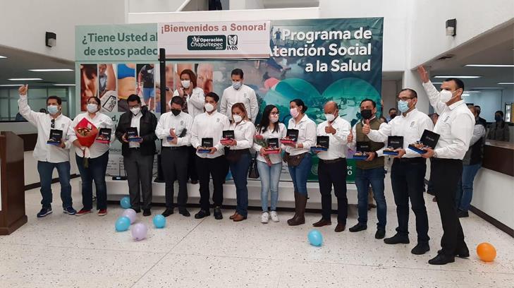 Reconocen a médicos sonorenses que lucharon contra el Covid en la Operación Chapultepec