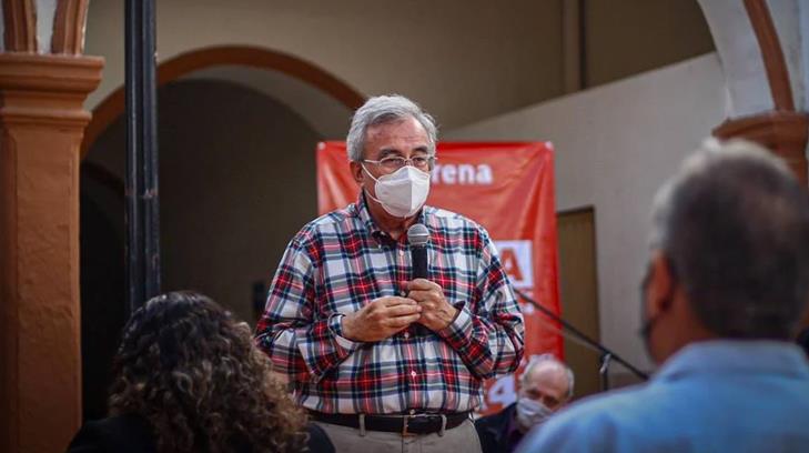 Precandidato de Morena a la gubernatura de Sinaloa se contagia de Covid por segunda vez