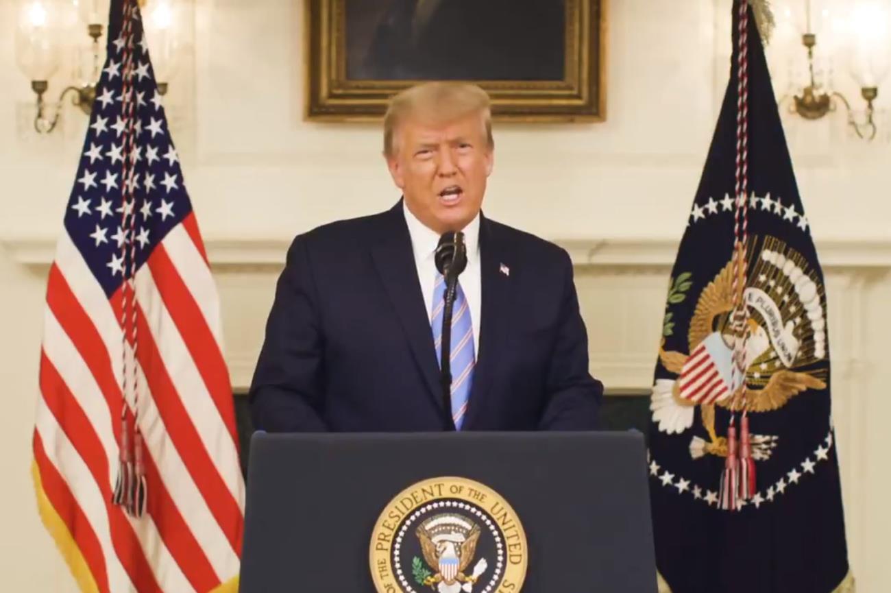 VIDEO- Donald Trump reconoce derrota