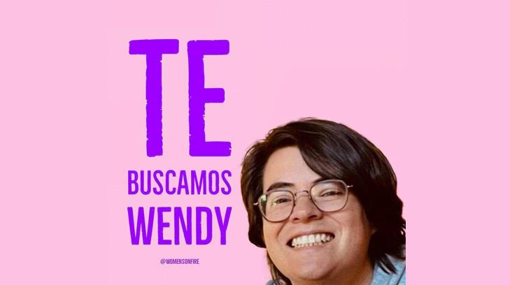 Wendy se fue de viaje en enero pero nunca llegó a su destino; su búsqueda no cesa