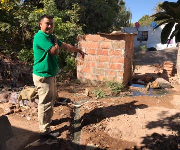 El drenaje tiene olorosos a los vecinos de Navojoa