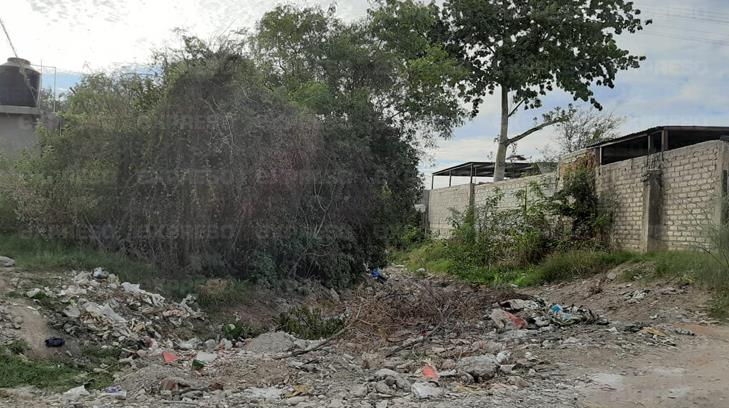 La López Mateos se hunde en arroyos que se convirtieron en basureros