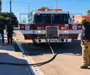 Incendio en Obregón deja a un hombre sin vida