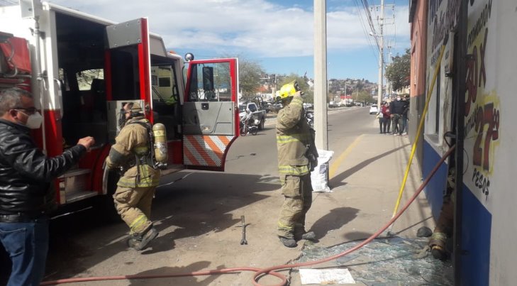 Flamazo en Nogales deja a tres personas lesionadas