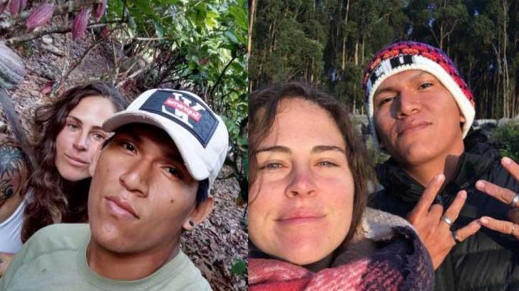 Mujer deja vida de lujos en Londres por irse a vivir a la selva con el amor de su vida