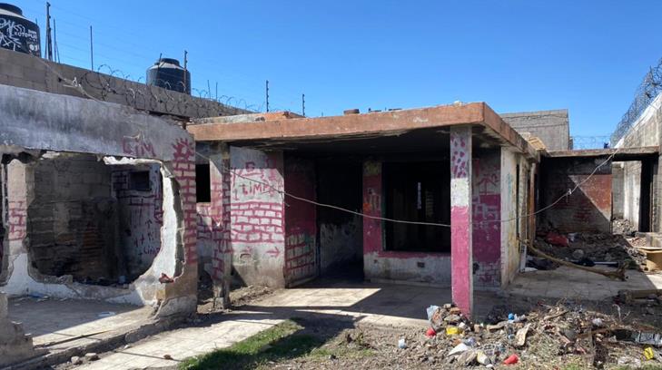Casa abandonada en la Balderrama se convierte en nido de indigentes